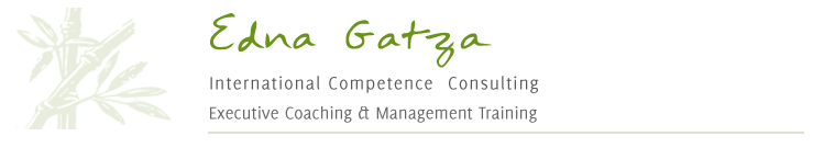 Edna Gatza - International Competence Consulting, Executive Coaching & Management Training